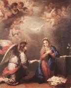 MURILLO, Bartolome Esteban Annunciation shyu oil